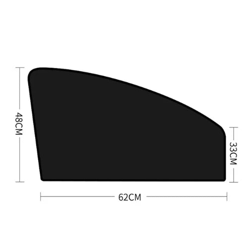 PVC Car Magnetic Mesh Sunshade