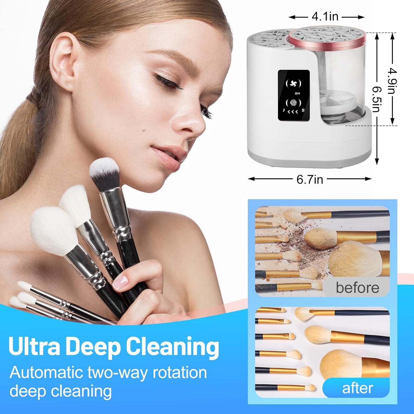 Makeup Brush Washer and Dryer