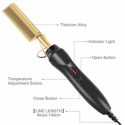 2 in 1 Hot Comb