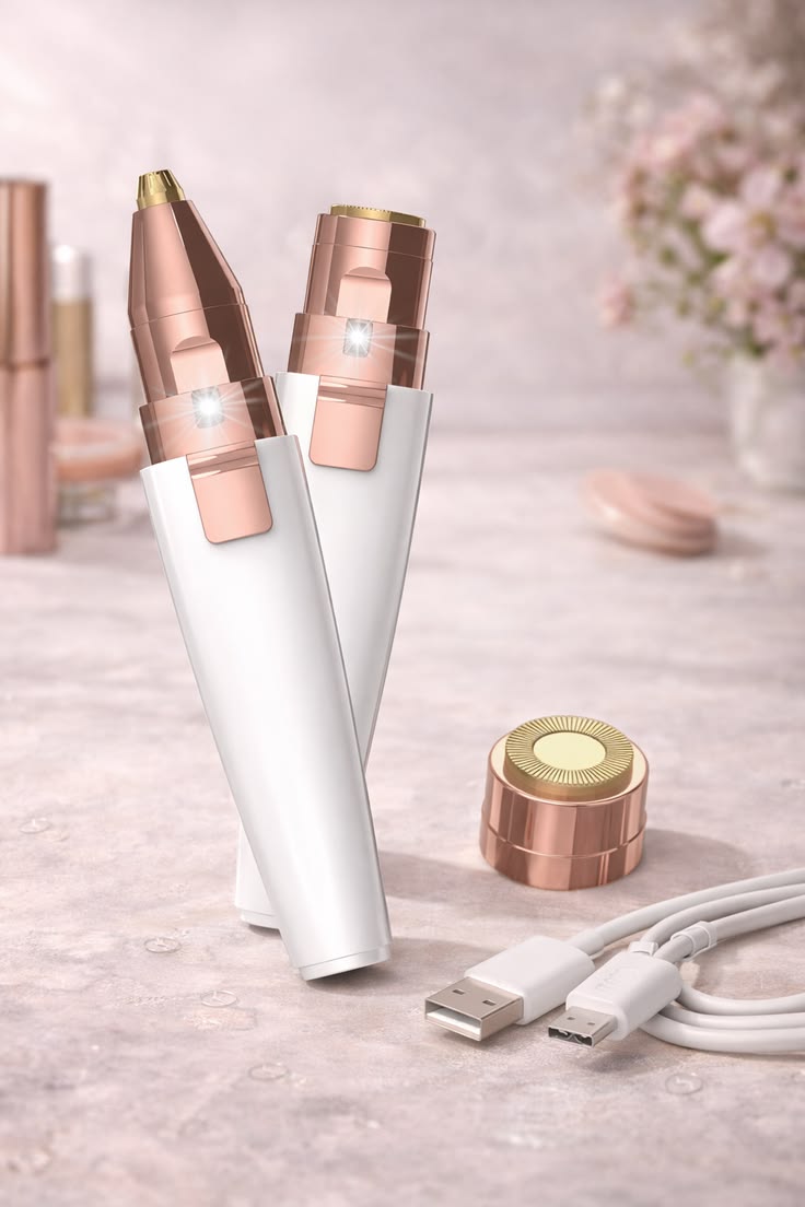 2 in 1 eyebrow trimmer