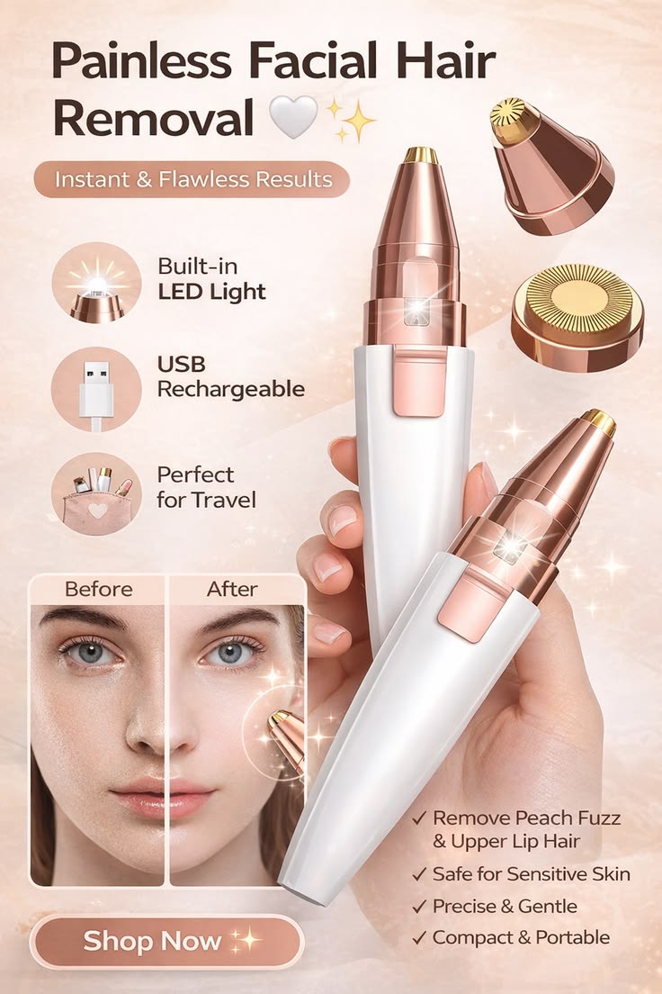 2 in 1 eyebrow trimmer