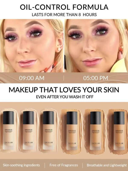 Sheglam Complexion Pro Long Lasting Breathable Matte Foundation