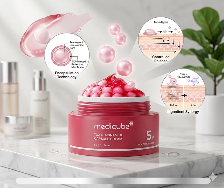 Medicube TXA+Niacinamide Capsule Cream