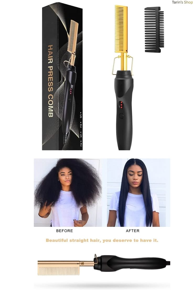 2 in 1 Hot Comb