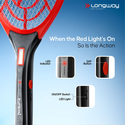 Mosquito killer raquet