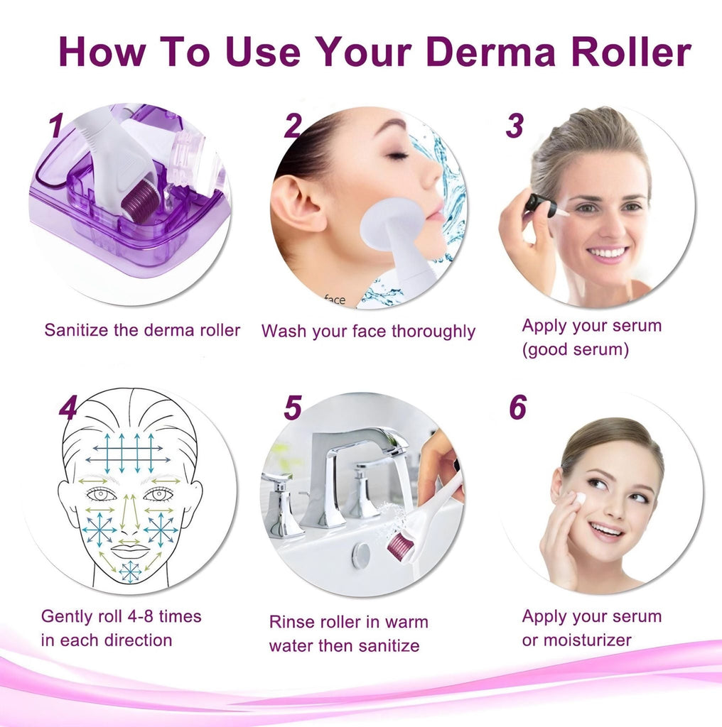 6 in 1 Derma Roller System