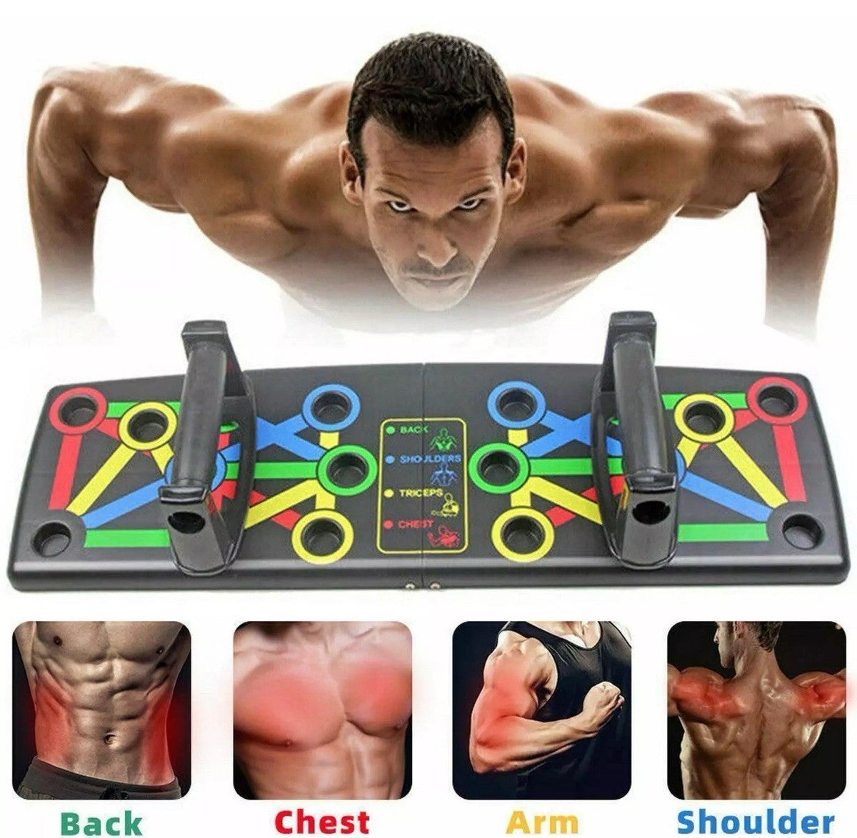 Push Up Board | 14-in-1