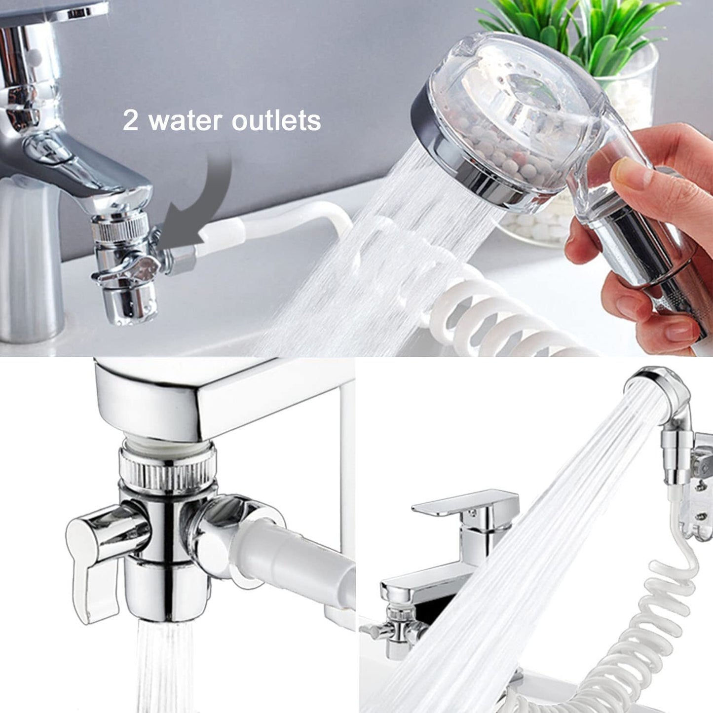 Hand shower sink hose sprayer