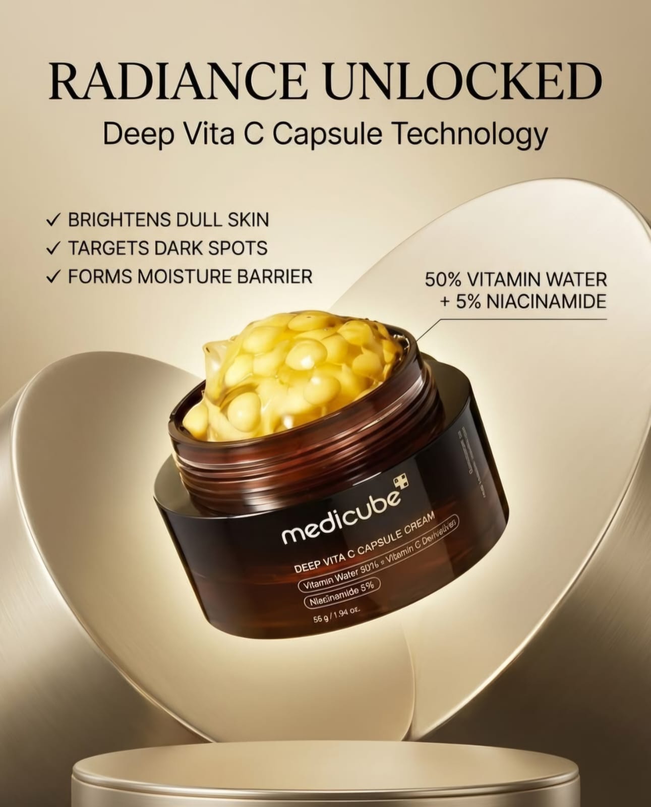 Medicube Deep Vita C Capsule Cream