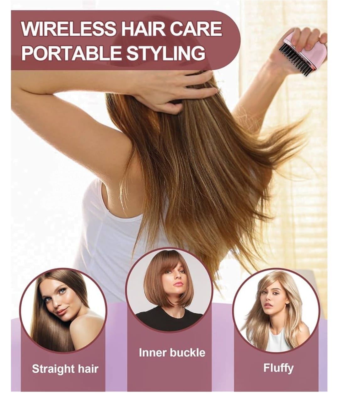 Mini Portable Hair Straightener