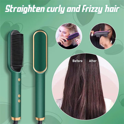 Hair Straightener Brush