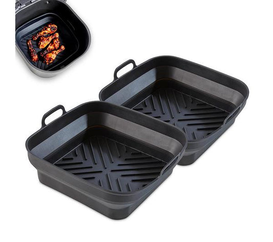 Foldable silicon pots (square)