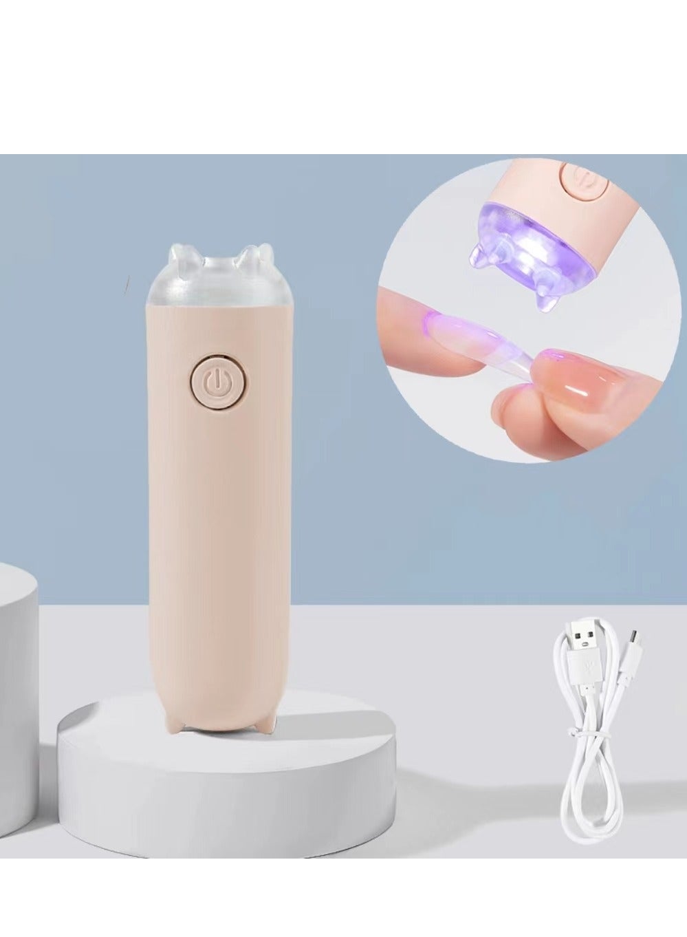 Ultraviolet light pen for nails
